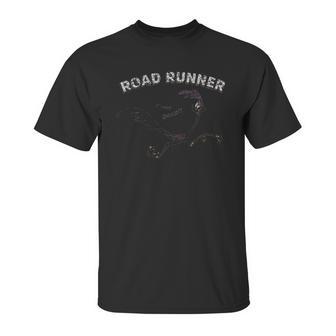 Looney Tunes Road Runner Distressed Portrait Unisex T-Shirt | Favorety