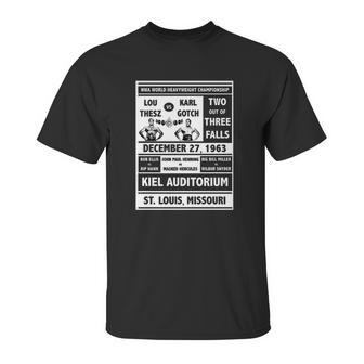 Lou Thesz Vs Karl Gotch Poster Unisex T-Shirt | Favorety CA