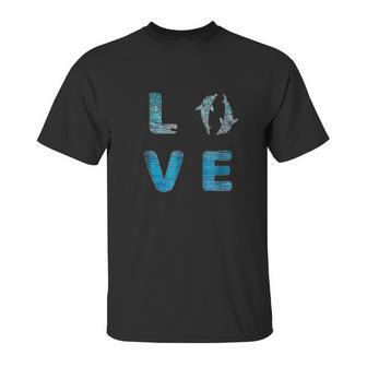 Love Dolphins Sea World Save Ocean Dolphin Lover Unisex T-Shirt | Favorety DE