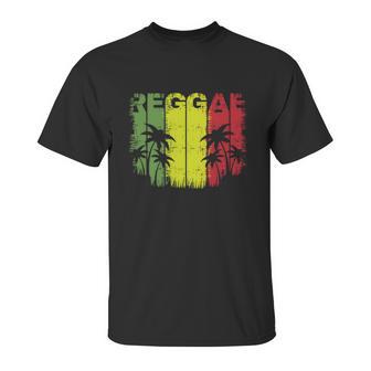 I Love Reggae Music Funny Gift Unisex T-Shirt | Favorety