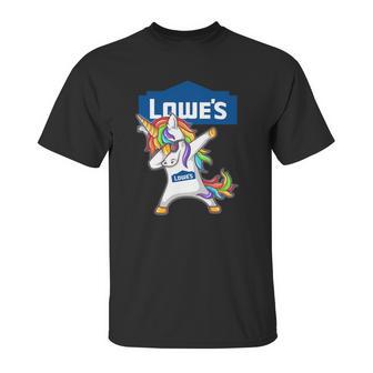 Lowes Unicorn Dabbing Unisex T-Shirt | Favorety DE