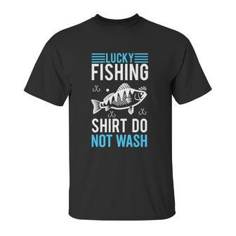 Lucky Fishing Do Not Wash Blade Bait Jigging Unisex T-Shirt | Favorety