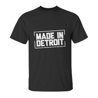 Made In Detroit Unisex T-Shirt | Favorety AU