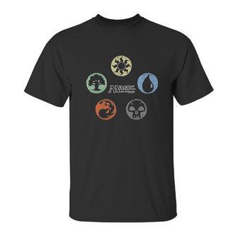 Magic The Gathering 5 Colors Unisex T-Shirt | Favorety UK