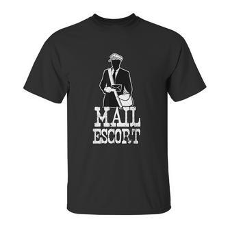 Mail Escort Postal Worker Scan Barcodes Delivery Unisex T-Shirt | Favorety DE