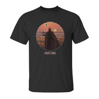 The Mandalorian Boba Fett On Tatooine Unisex T-Shirt | Favorety