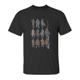 The Mandalorian Bounty Hunters Unisex T-Shirt | Favorety