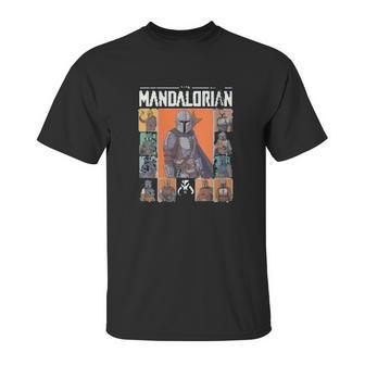 The Mandalorian Character Grid This Is The Way Unisex T-Shirt | Favorety AU