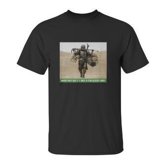 The Mandalorian And The Child Funny Meme Unisex T-Shirt | Favorety CA