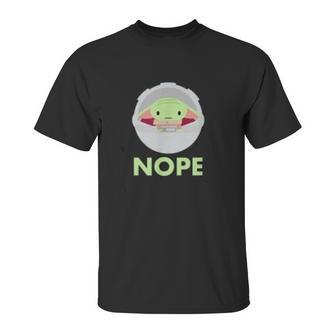 The Mandalorian The Child Nope Unisex T-Shirt | Favorety