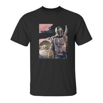 The Mandalorian The Child Painting Unisex T-Shirt | Favorety