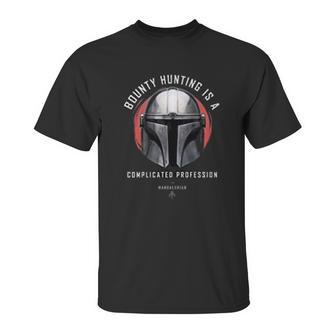 The Mandalorian A Complicated Profession Portrait Unisex T-Shirt | Favorety AU