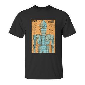 The Mandalorian Ig 11 Self Destruct Sequence Unisex T-Shirt | Favorety DE