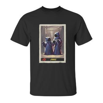 The Mandalorian Jawas Trading Card Unisex T-Shirt | Favorety DE