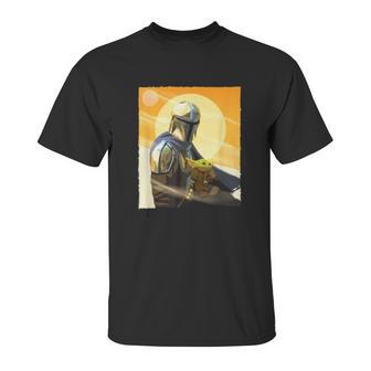 The Mandalorian Mando And The Child Clan Of Two Unisex T-Shirt | Favorety UK