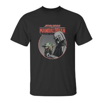 The Mandalorian Mando And The Child Retro Unisex T-Shirt | Favorety DE