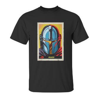 The Mandalorian Mando Trading Card Unisex T-Shirt | Favorety DE