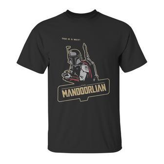 Mandalorian Mandoorlian This Is The Way Unisex T-Shirt | Favorety CA