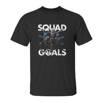 The Mandalorian Squad Goals Unisex T-Shirt | Favorety AU