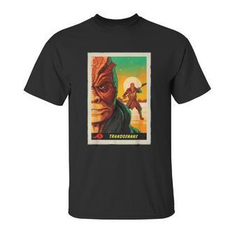 The Mandalorian Trandoshans Trading Card Unisex T-Shirt | Favorety CA