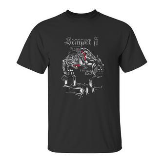 Marine Corps Usmc Bull Dog Crossed Swords Unisex T-Shirt | Favorety CA