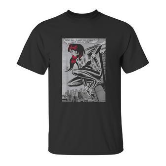 Marvel Black Widow Classic Retro Panel Art Graphic Unisex T-Shirt | Favorety AU