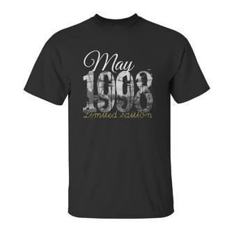 May 1998 Tee 23 Years Old 1998 23Rd Birthday Gift Unisex T-Shirt | Favorety AU