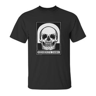 Memento Mori Skull Unisex T-Shirt | Favorety AU