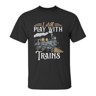 Model Steam Train Cute Gift Locomotive Trainspotting Meaningful Gift Graphic Design Printed Casual Daily Basic Unisex T-Shirt | Favorety UK