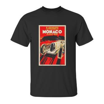 Monaco Vintage Grand Prix 1930 Race Car Unisex T-Shirt | Favorety DE