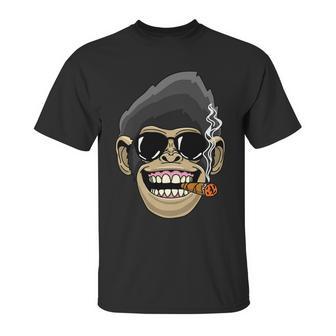 Monkey Smoking Cigar Unisex T-Shirt | Favorety DE