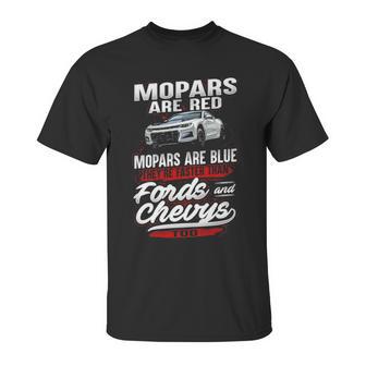 Mopars Are Red Unisex T-Shirt | Favorety DE