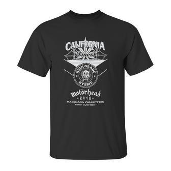 Motorhead Mens Kush California Finest Unisex T-Shirt | Favorety DE