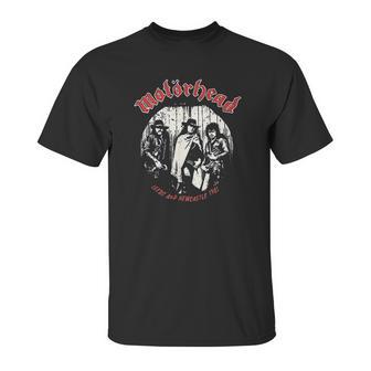 Motörhead Leeds And Newcastle Unisex T-Shirt | Favorety CA