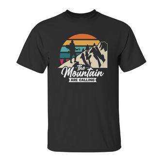 The Mountain Are Callingexplore Travel Lover Unisex T-Shirt | Favorety CA