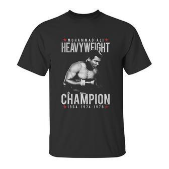 Muhammad Ali Heavy Champ Unisex T-Shirt | Favorety DE