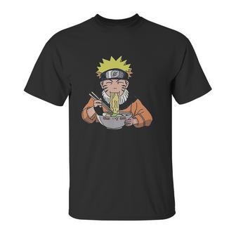 Naruto Uzumaki Ichiraku Ramen Noodles Unisex T-Shirt | Favorety UK