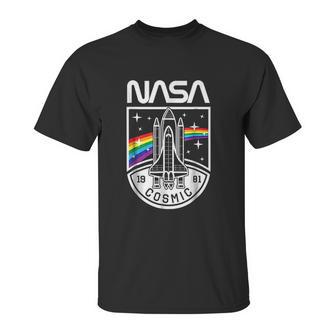 Nasa 1981 Cosmic With Space Shuttle Unisex T-Shirt | Favorety DE