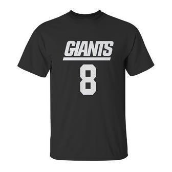 Nfl New York Giants Daniel Jones Team Unisex T-Shirt | Favorety AU