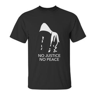 No Justice No Peace Black Lives Matter Unisex T-Shirt | Favorety UK