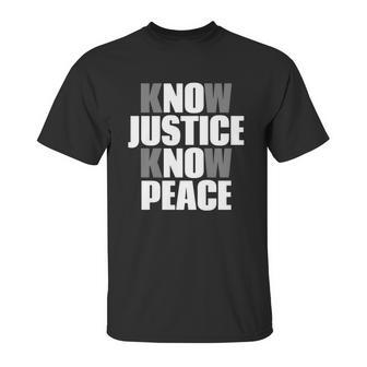 No Justice No Peace T-Shirts Unisex T-Shirt | Favorety UK