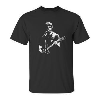 Noel Gallagher Indie Pop Rock Music Black Unisex T-Shirt | Favorety UK