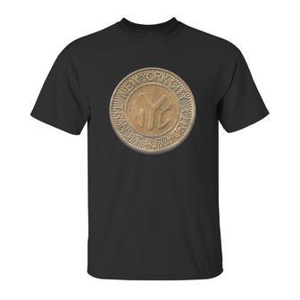 Nyc Subway Token Unisex T-Shirt | Favorety UK