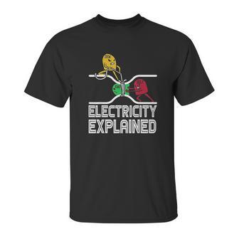 Ohm Volt Amp Electricity Explained Unisex T-Shirt | Favorety AU