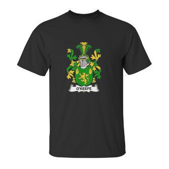 Okeefe Coat Of Arms Family Crest Unisex T-Shirt | Favorety CA