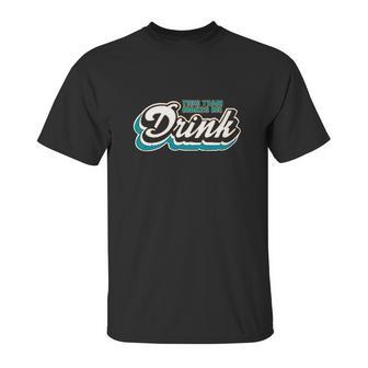 Orange Dolphins This Team Makes Me Drink Unisex T-Shirt | Favorety AU