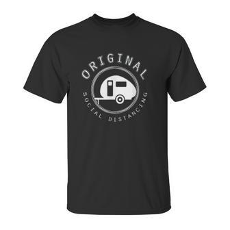 The Original Practice Of Social Distancing Unisex T-Shirt | Favorety