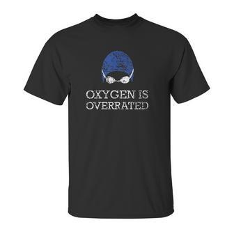 Oxygen Is Overrated Funny Swimming Swim Unisex T-Shirt | Favorety AU