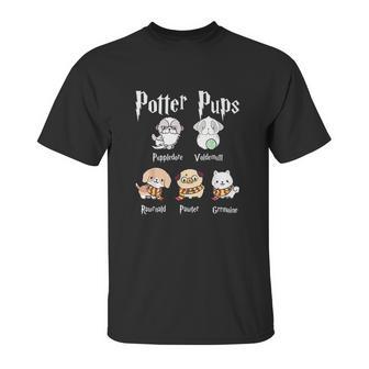 Pawter Cute Puppy Dogss Unisex T-Shirt | Favorety