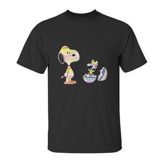 Peanuts Snoopy Woodstock Easter Egg Unisex T-Shirt | Favorety UK